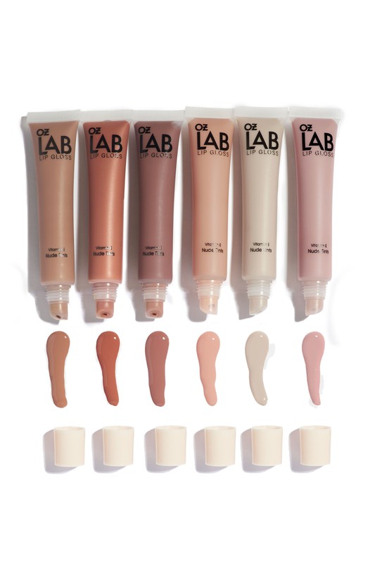 48 Pack-OZ LAB Natural Tinted Gloss Lip Polish