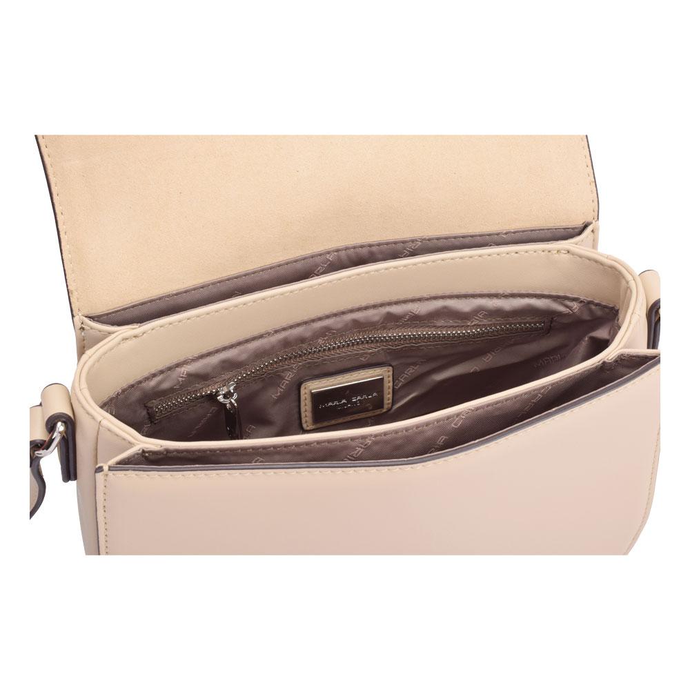 Maria Carla Woman's Fashion Luxury Leather Handbag-Small Purse, Smooth