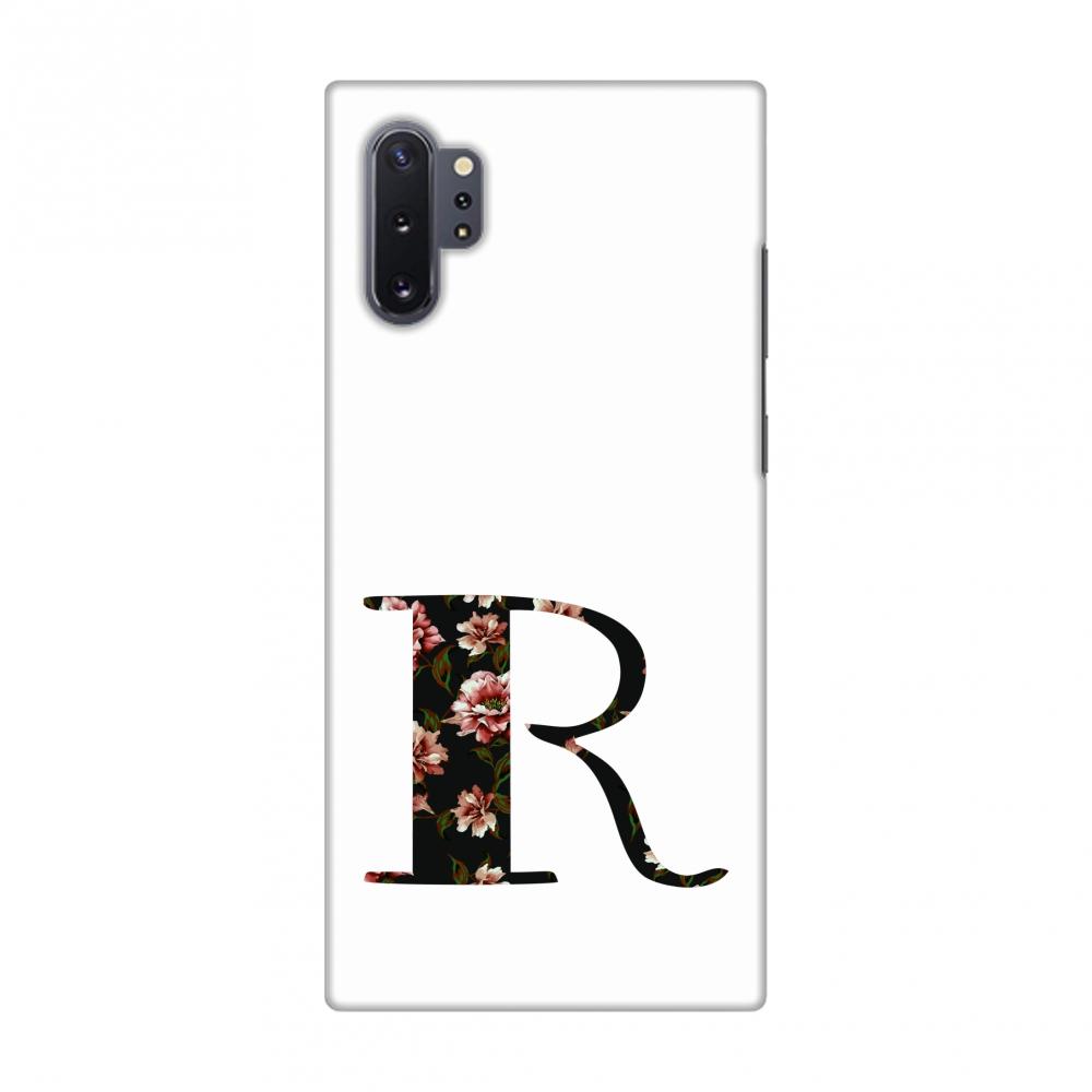 Floral Fill- R Slim Hard Shell Case For Samsung Galaxy Note10+