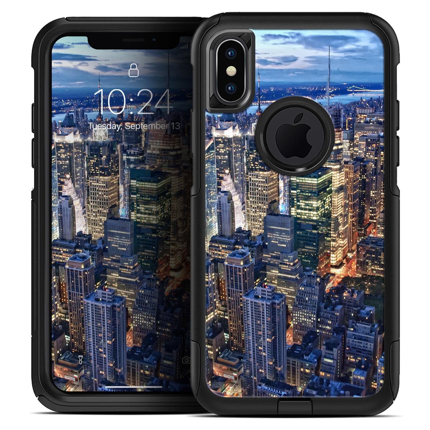 Night Aerial NYC - Skin Kit for the iPhone OtterBox Cases