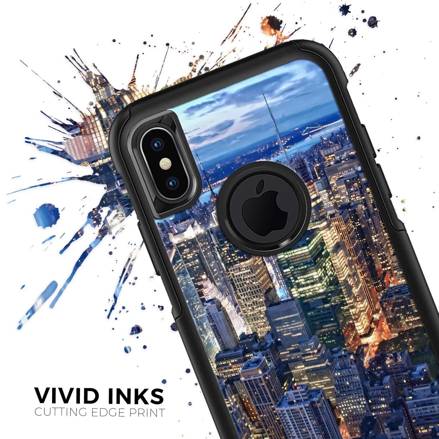 Night Aerial NYC - Skin Kit for the iPhone OtterBox Cases