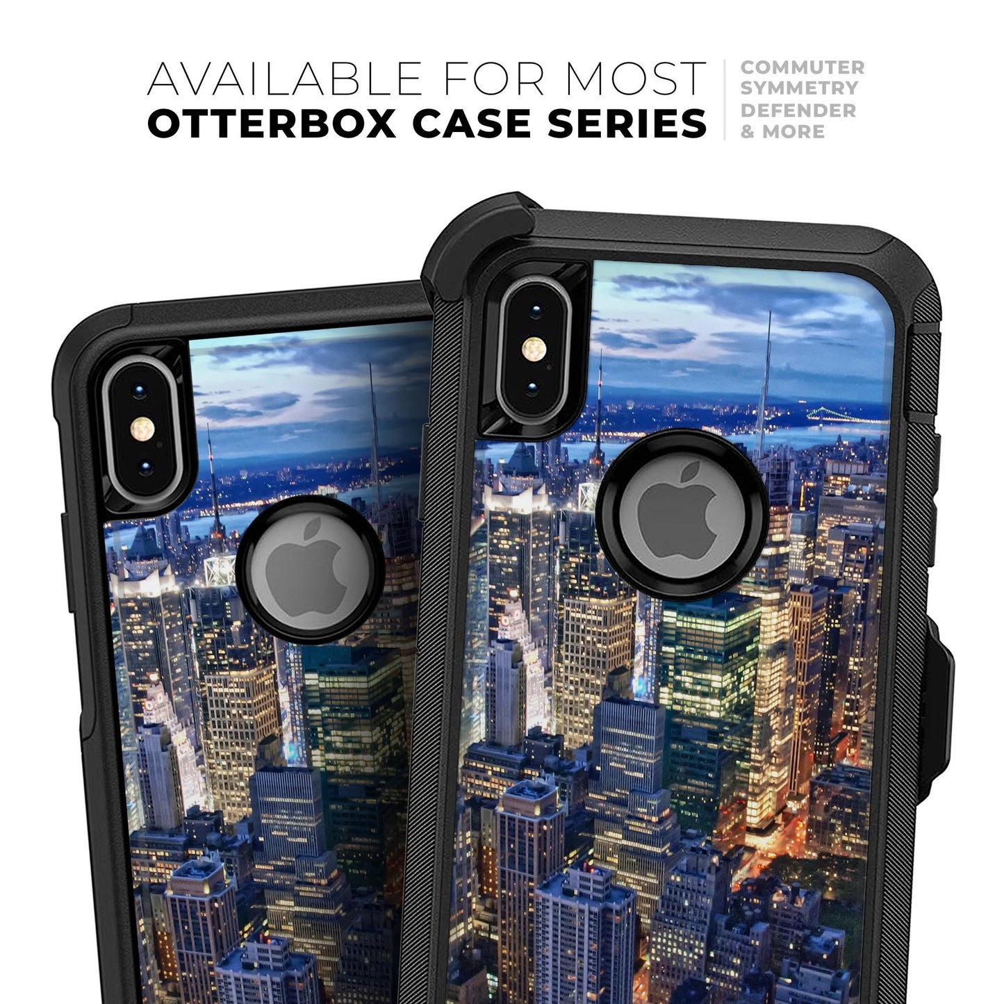 Night Aerial NYC - Skin Kit for the iPhone OtterBox Cases